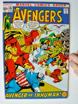 Buy Avengers #95 Neal Adams Cover & Interior Art 1972 VG • 12.22£