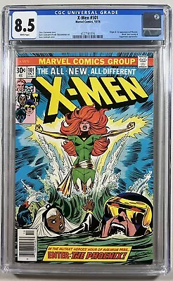 Buy X-Men 101 (Marvel, 1985)  CGC 8.5 WP  **1st Appearance Phoenix** • 561.78£
