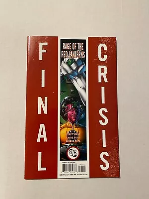 Buy Final Crisis: Rage Of The Red Lanterns #1 Nm 9.4 1st App Of Atrocitus  • 15.93£