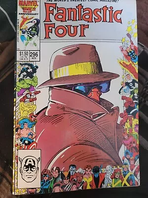 Buy FANTASTIC FOUR #296 (Marvel Comics) Anniversary Cover Issue • 2£