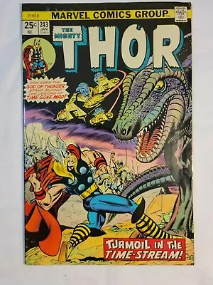 Buy Thor #243 - Upper Mid Grade - 1st App Time Twisters/time Keepers  - 1976 Marvel • 3.20£