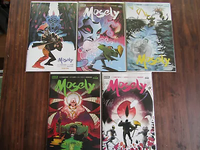 Buy Mosely 1-5 Full Variants Run Boom Studios Comics • 30£