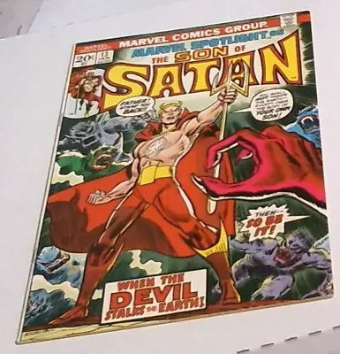Buy MARVEL SPOTLIGHT # 13  1974 SON Of SATAN ORIGIN DAMION HELLSTROM Comic Book • 7.98£