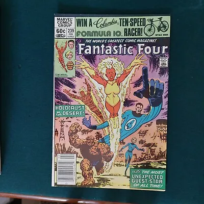 Buy Fantastic Four #239 Newsstand Petunia Grimm 1961 Series Marvel • 11.05£