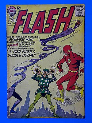 Buy Flash #138 (dc 1963) Silver Age Pied Piper Enongated Man | Gd/vg • 15.15£