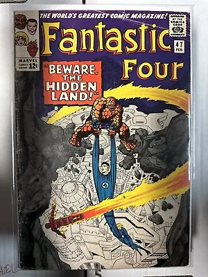 Buy Silver Age Fantastic Four #47 1st Maximus 2nd Black Bolt 3rd Inhumans Low Grade • 32.12£