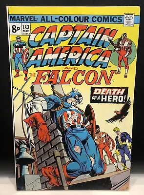 Buy CAPTAIN AMERICA #183 Comic Marvel Comics Bronze Age Bondage • 6.61£
