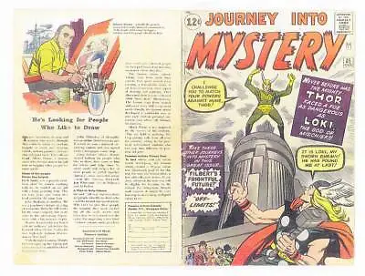 Buy Facsimile Reprint Covers Only To JOURNEY INTO MYSTERY #85 - 1962 - 1st Loki • 19.99£