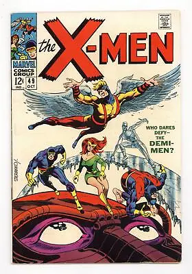 Buy Uncanny X-Men #49 FN- 5.5 1968 1st App. Lorna Dane (Polaris) • 142.25£