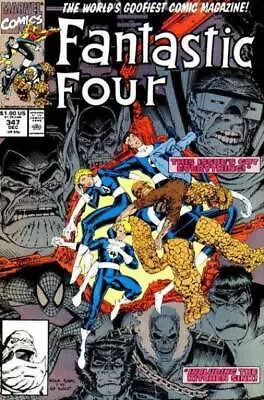 Buy Fantastic Four (1961) # 347 (6.0-FN) Spider-Man Wolverine Ghost Rider Hulk 1990 • 4.50£