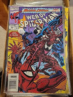 Buy Web Of Spider-Man #103 (Marvel Comics August 1993) RARE NEWSSTAND EDITION. • 6.40£
