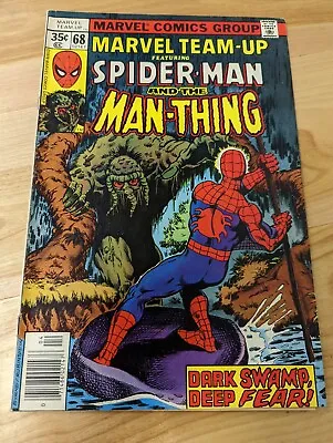 Buy Marvel Team-Up #68 (Marvel, 1978) Spider-Man And The Man Thing • 15.82£