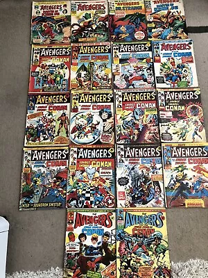 Buy 18 Avengers Comics From 1974/75 Including A Rare First Appearance • 55£