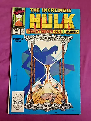 Buy Free P & P; Incredible Hulk #367, March 1990;   Countdown: Madman!  • 4.99£