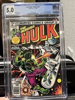 Buy Incredible Hulk 250 Cgc 5.0 • 39.44£
