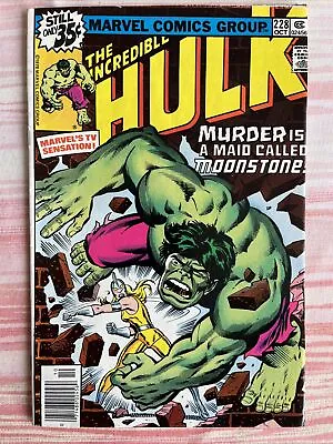 Buy Incredible Hulk 228 (1978) 1st Moonstone Karla Sofen F/VF • 16.56£