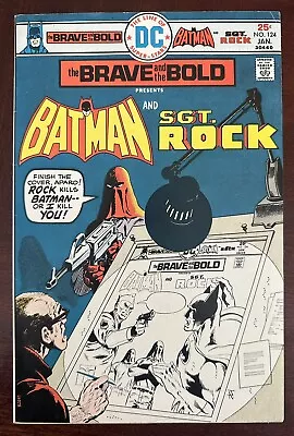 Buy 1976 - Brave And The Bold BATMAN And SGT. Rock #124 • 3.95£
