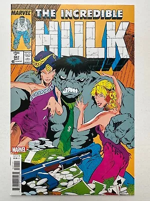 Buy THE INCREDIBLE HULK #347 Facsimile Edition (NM), Marvel 2023 • 3.55£