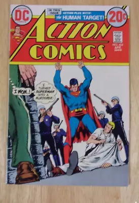 Buy Action Comics #423 Sharp Fn/vf Luthor Hammer Of Hate 1973 Human Target Back Up • 11.19£