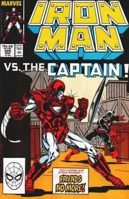 Buy Iron Man (1968) # 228 (5.5-FN-) Vs. The Captain 1988 • 5.85£