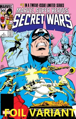 Buy (foil) Marvel Super Heroes Secret Wars #7 Facsimile Edition - Presale 7/3/24 • 5.09£
