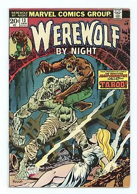 Buy Werewolf By Night #13 VG- 3.5 1974 • 22.16£