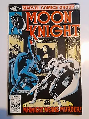 Buy Moon Knight #3 Jan 1981 VGC+ 4.5 1st Appearance Of Midnight Man • 11.99£