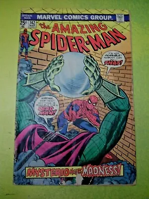 Buy AMAZING SPIDER-MAN 142 Marvel Comics March 1975 Gwen Stacy Clone Mysterio • 10.53£
