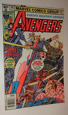 Buy Avengers  #195 First Taskmaster Nm 9.2 Perez  1980 • 47.10£
