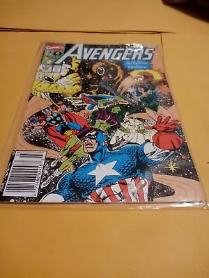Buy The Avengers Issue #330 (March 1991, Marvel Comics) The Tetrarchs Of Entropy • 7.91£