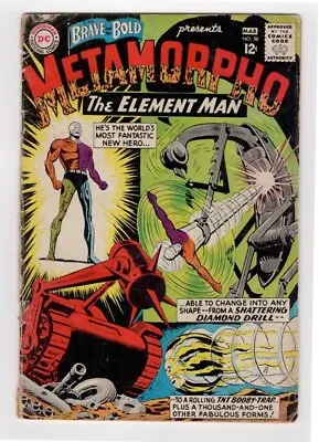 Buy Brave And The Bold #58 DC Comic Silver Age 2nd Metamorpho Key Fr/g+ • 15.80£