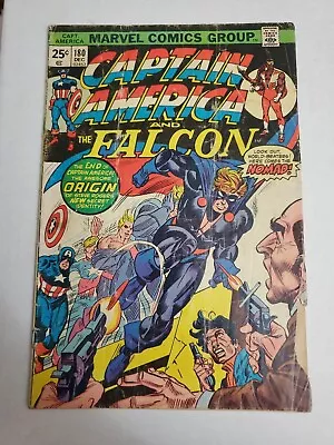 Buy Captain America And The Falcon #180 VG First Appearance Of NOMAD  • 15.99£