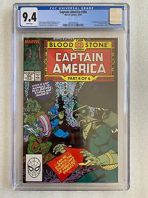 Buy Captain America #360 CGC 9.4 1989 - 1st Appearance Of Crossbones • 60.32£