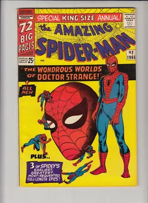 Buy Amazing Spider-man Annual #2 Fn/vf 1965 *new Dr. Strange Story!! • 216.80£