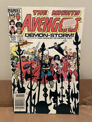 Buy The Mighty Avengers #249 1984 (Demon-Storm!) • 1.81£