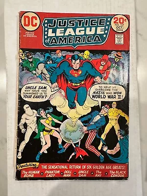 Buy Justice League Of America #107  Comic Book  1st App Freedom Fighters & Earth X • 6.39£