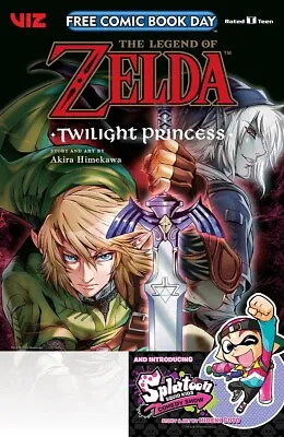 Buy THE LEGEND OF ZELDA Twilight Princess FCBD 2020 PROMO Unstamped Viz Comics NM • 5.55£