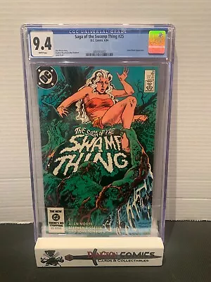 Buy Saga Of The Swamp Thing # 25 CGC 9.4 1st Cameo App Of Constantine [GC-19] • 179.24£