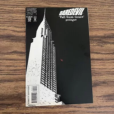 Buy Daredevil #319 2nd Print VF Fall From Grace Silver Sable Elektra Kingpin Key • 11.84£