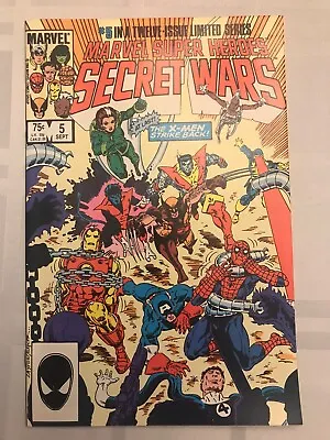 Buy Marvel Super Heroes Secret Wars #5 (1984) Wolverine Spider-man X-men Hulk • 7.92£
