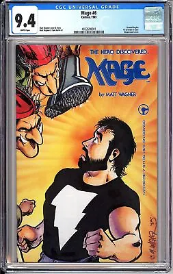 Buy Mage The Hero Discovered 6 CGC 9.4 1985 4032698001 1st Grendel In Color Comico • 79.29£