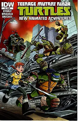 Buy Teenage Mutant Ninja Turtles New Animated Adventures #1 2013 VF+ • 4£