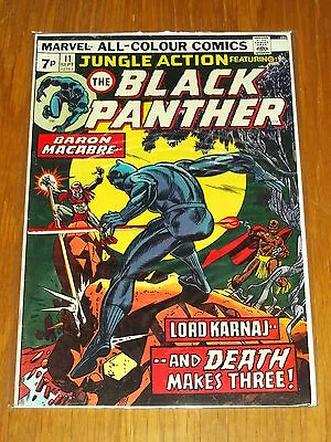 Buy Jungle Action #11 Black Panther Fn (6.0) Marvel Comics September 1974* • 8.99£
