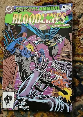 Buy Batman Detective Comics Annual No 6 Bloodlines Dc Comics  • 23£
