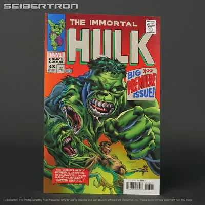 Buy IMMORTAL HULK #43 (2nd Run) Var Homage Marvel Comics 2021 NOV200542 (CA) Bennett • 4.78£