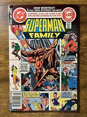 Buy The Superman Family 208 Supergirl Ross Andru Cover Dc Comics 1981 • 5.50£