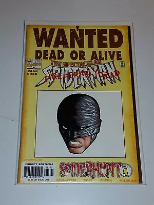Buy Spiderman Spectacular #255 Wanted Variant Nm (9.4 Or Better) Marvel March 1998  • 6.99£