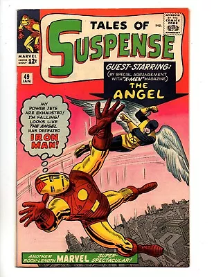 Buy Tales Of Suspense #49  Vf+ 8.5   1st X-men & Avengers X-over • 638.82£