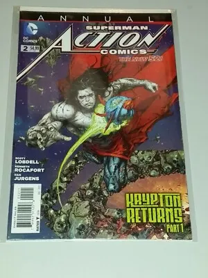 Buy Action Comics Annual#2 Dc Comics Superman December 2013 Nm+ (9.6 Or Better) • 6.99£