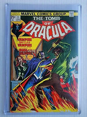 Buy Tomb Of Dracula #21  Age Marvel Comic Qimira  • 31.96£